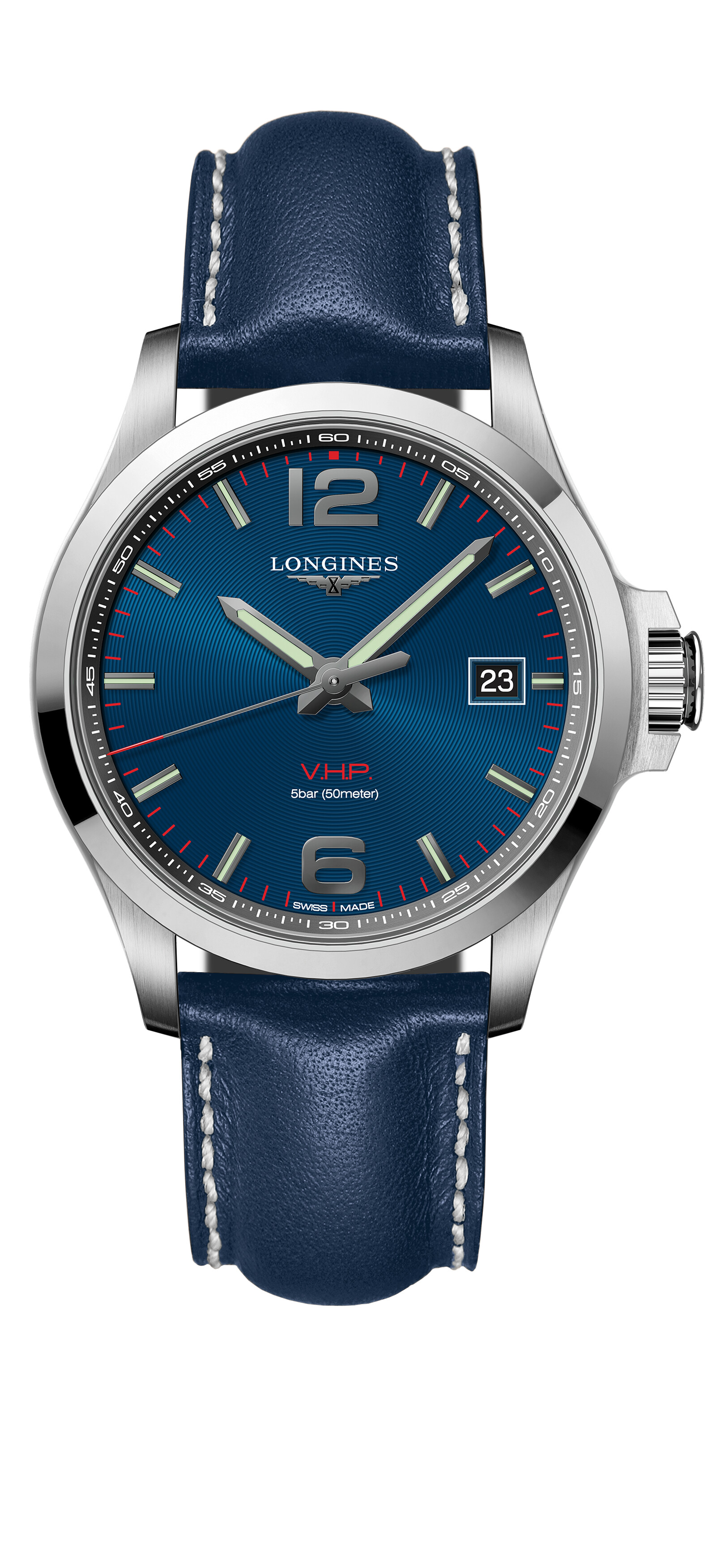 Montre Longines Conquest automatique acier 41 mm L3.777.4.76.6 - Lepage