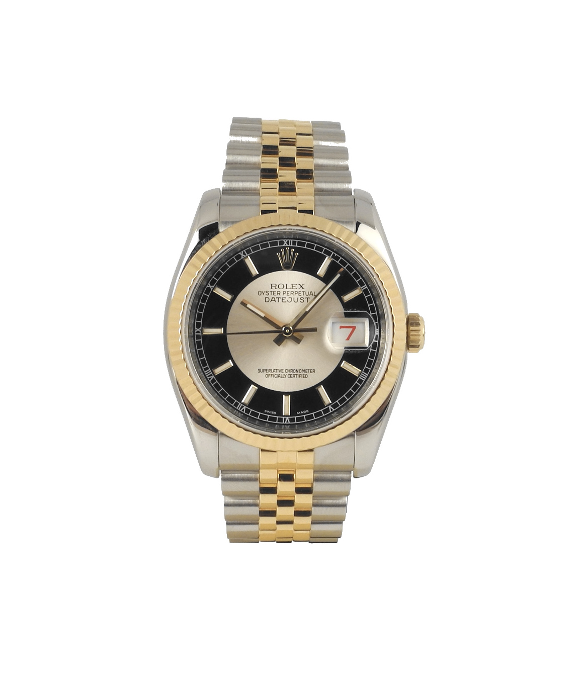 rolex tuxedo datejust